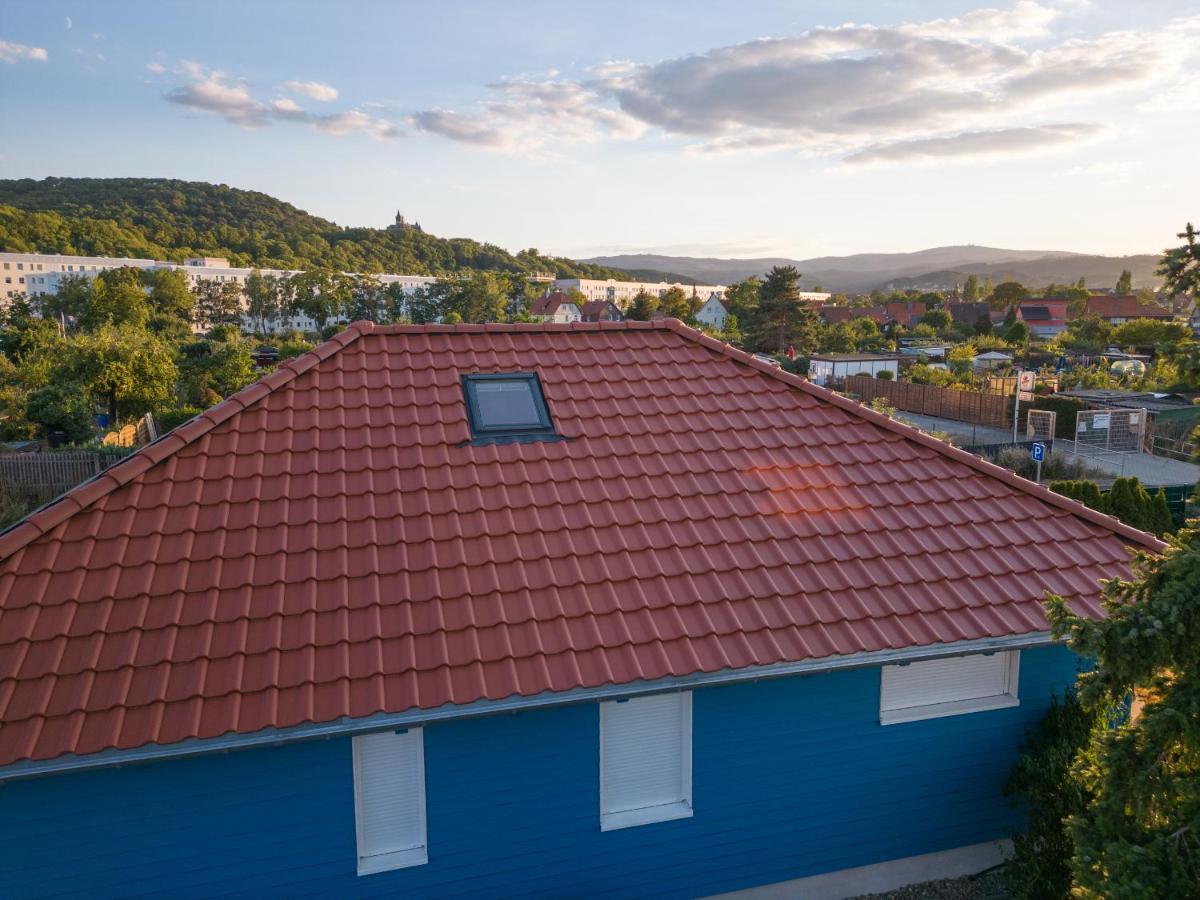 Blaues Ferienhaus Wernigerode Eksteriør billede